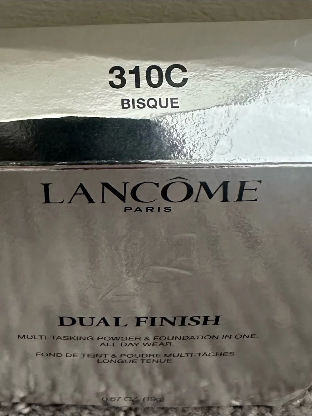 Lancome Compact Pressed Powder in Light Beige with Black Case